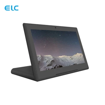 7 inch L Shape Small Size Touch Screen Customer Feedback Evaluator POE desktop Android Tablet