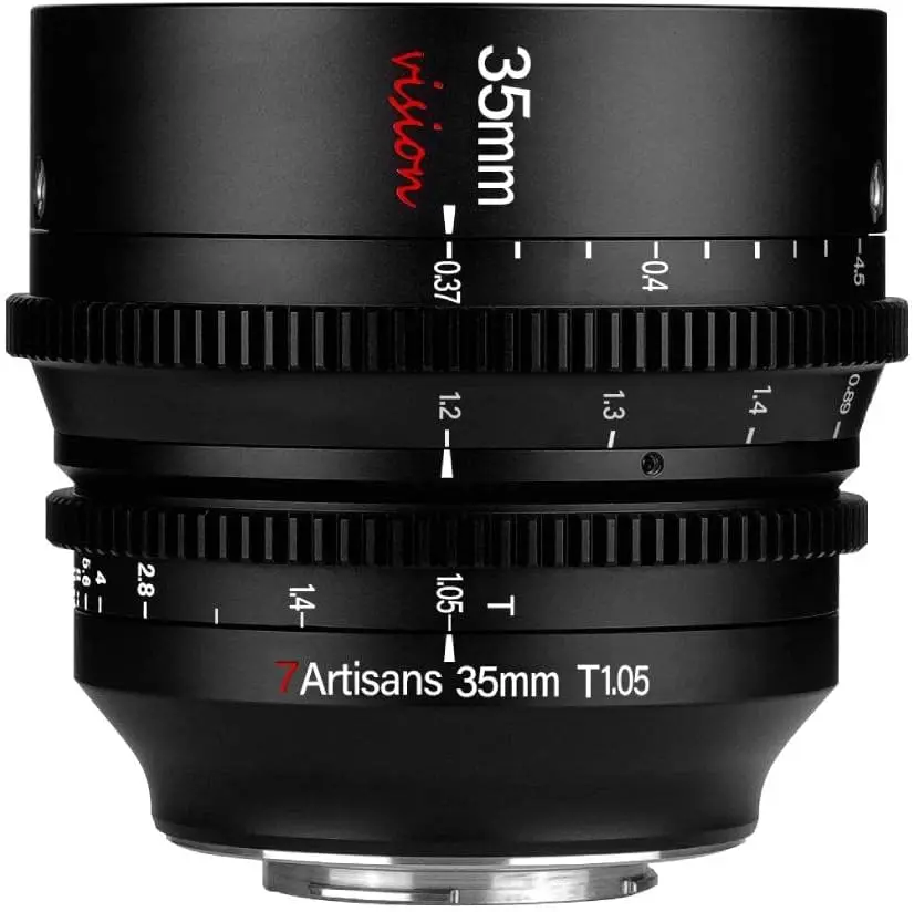 7artisans 25mm/35mm/50mm T1.05ラージアパーチャーシネレンズ広角