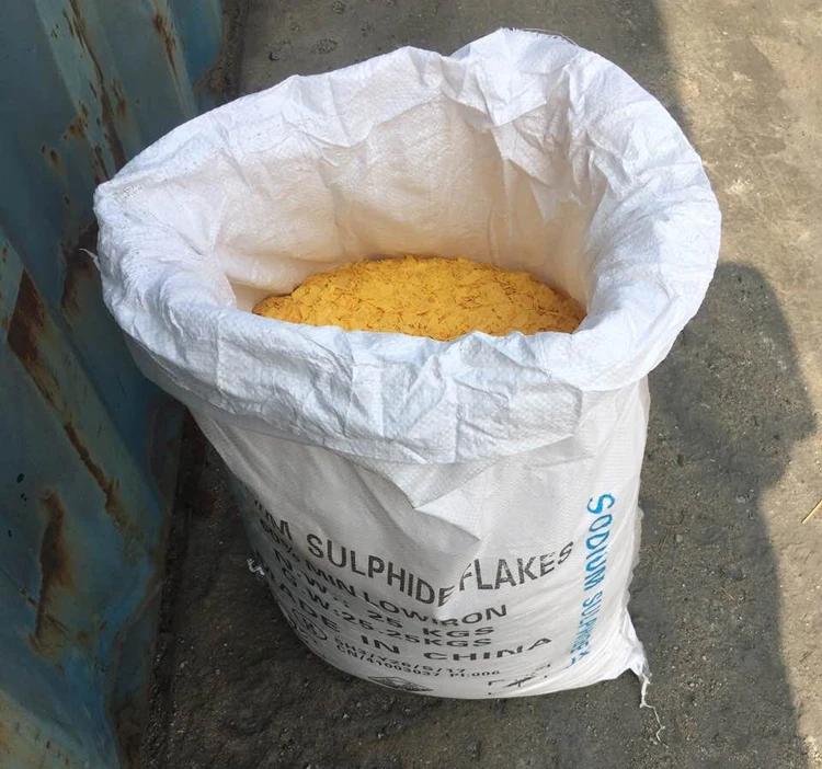 Sodium Hydrosulphide Flakes 70% For Leather Tanning