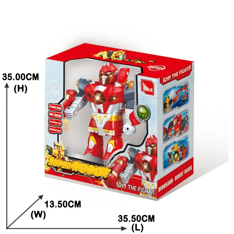 Kids Battery Operated Robot Toy Fighting Robot With Sounds and Lights