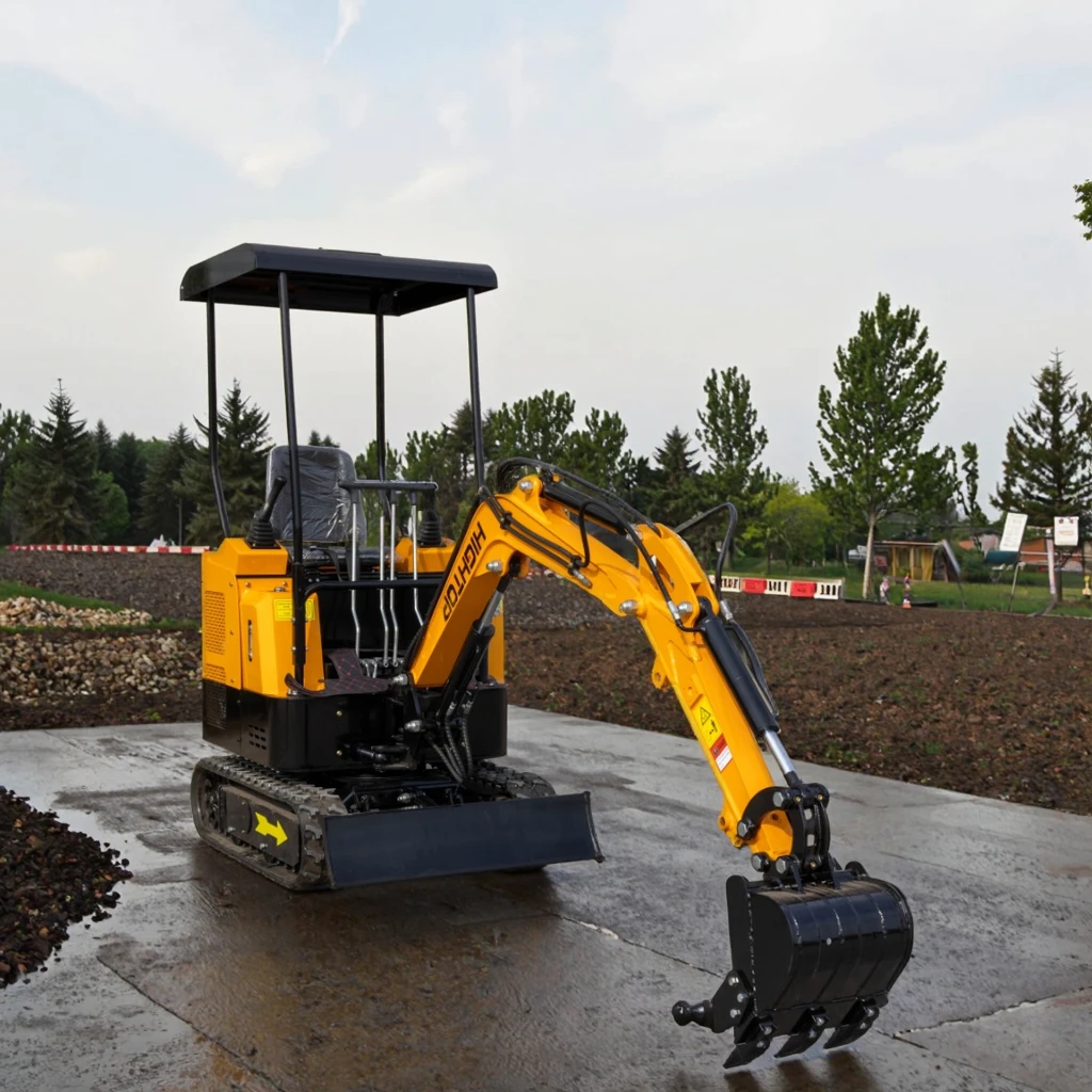 Wydajna Energetycznie Minikoparka 1,5 T | Opcjonalne Śledzenie GPS i Wsparcie dla Eksportu Globalnego