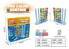 Juego de lanzamiento de aros apilables de colores 6611, batalla para 2 jugadores, caja en inglés.