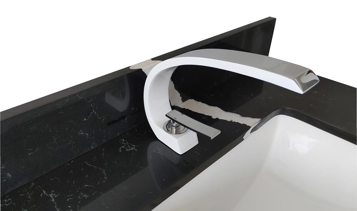 Calacatta Black Quartz Bathroom Vanity Tops Buy Quartz Bathroom