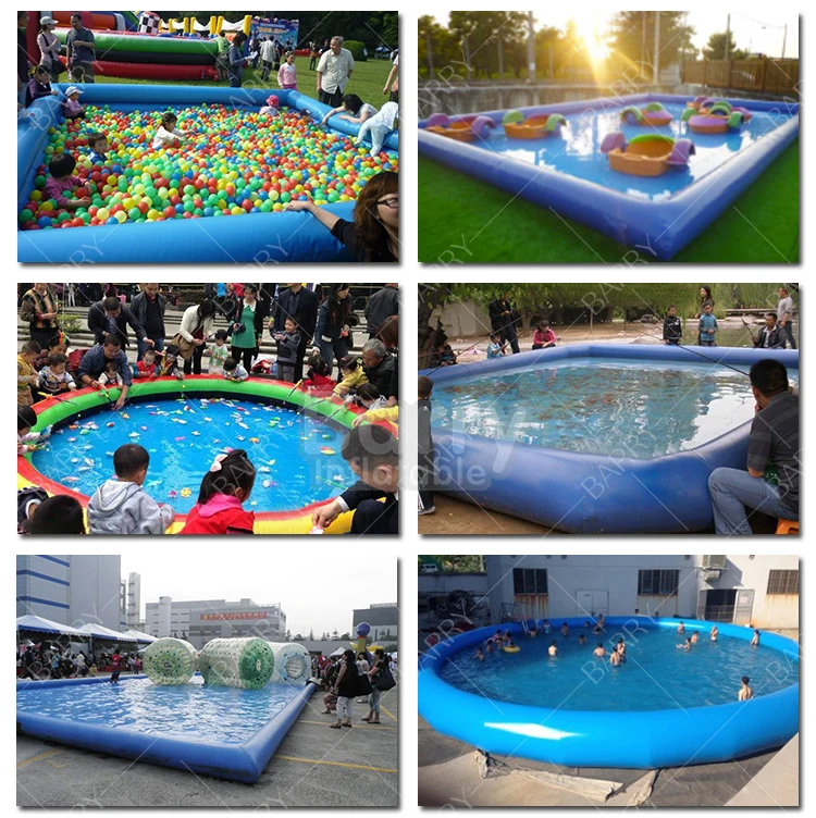 Plunge Pool Big Plastic Pools For Sale China Supplier Guangzhou Inflatable  Pool For Kids With Water Or Sand