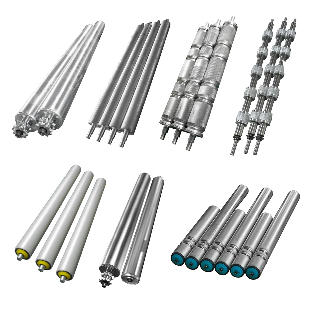 Quality Conveyor Equipment Drive Rollers With Single-Row And Double-Row Sprockets In Plastic Or Steel Design, Roller