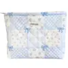 Fiocco in cotone blu