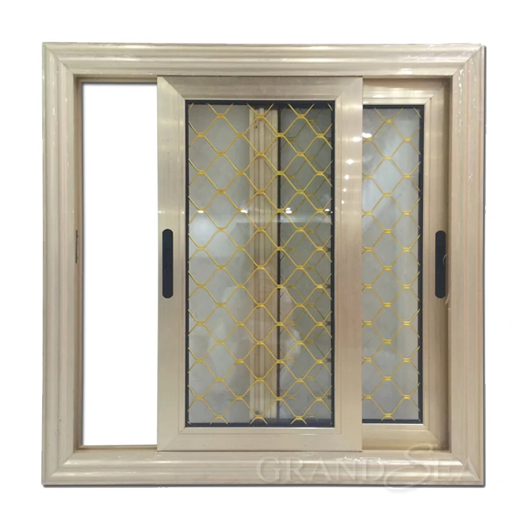 Powder Coated Window Grill Design Prefabricated windows and Doors for Home