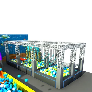 Indoor Exercise Fun Adult Fitness Obstacle Course Equipment Ninja Warrior for Trampoline Park