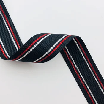 High Quality 20mm Custom Grosgrain Ribbon Twill Tape For Garments