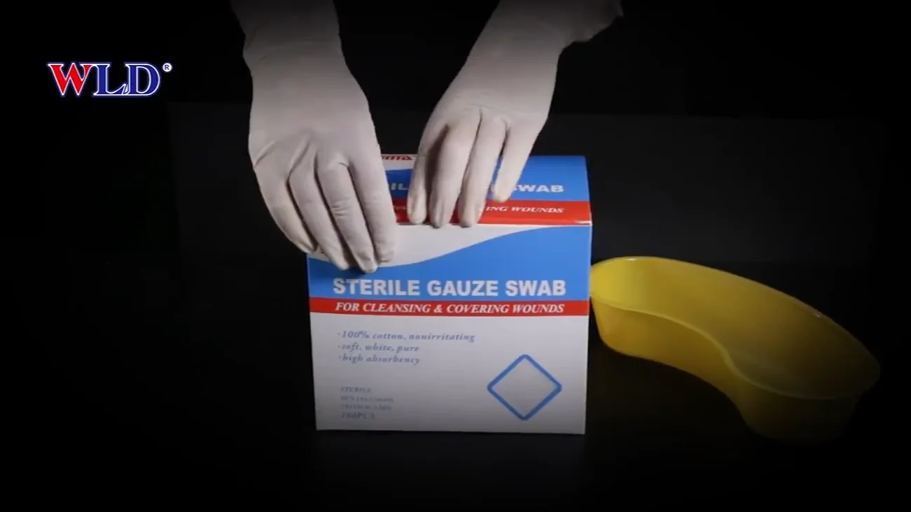 Medical Gauze Alcohol Swabs Sterilization Pouches With Radiopaque