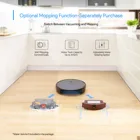 Bagotte Latest High End Sensor Antifall Auto Brushless Motor Air Pump Water Tank Aspirateur Robotic Cleaning Vacuum Robot