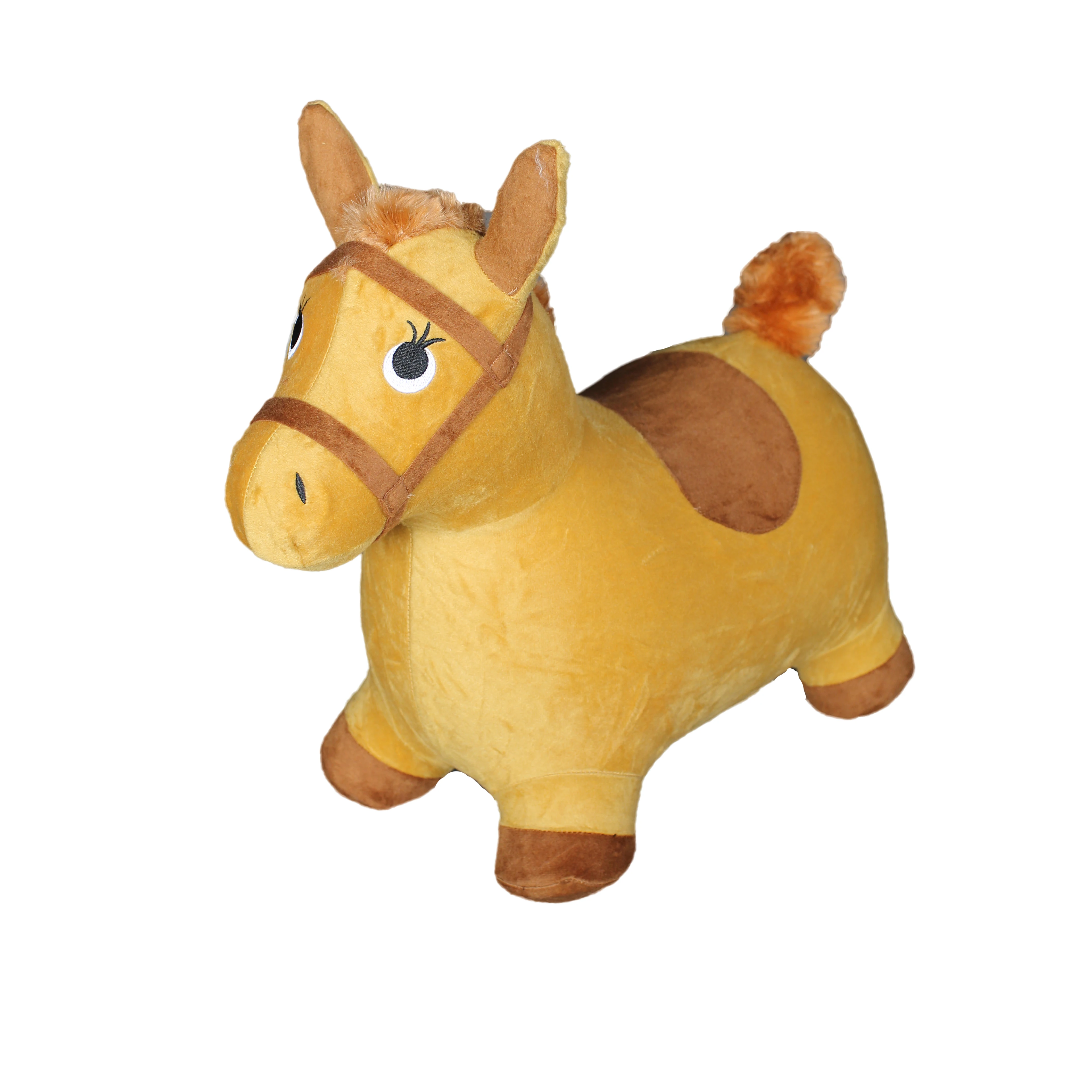 Надувная Прыгающая лошадь, уличная езда на надувных животных, надувные плюшевые покрытые виды деятельности, подарок для детей