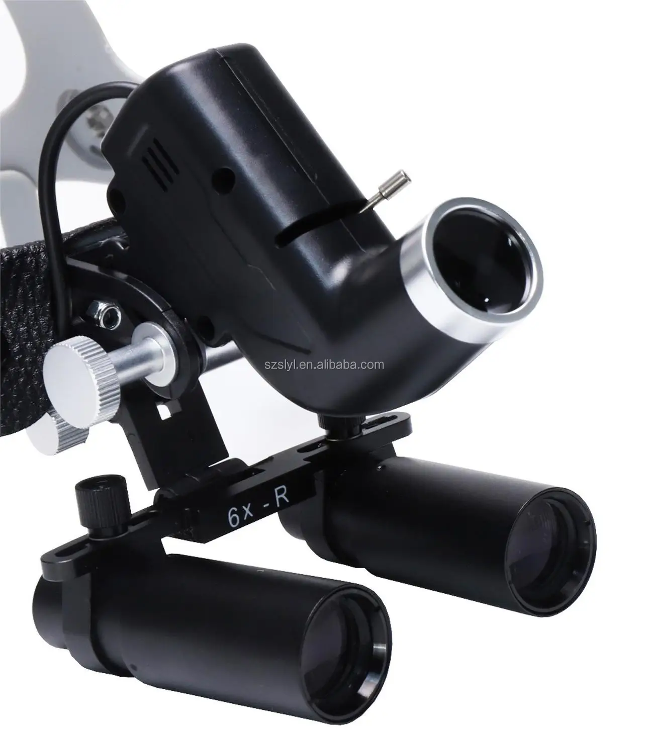 Head Wear Type LED Headlight 3.5X 2.5X Binocular Loupe Surgical Headlight ENT