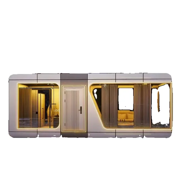 Top Sale Low MOQ Fashionable Design House Empty Capsule Capsule Capsule House Commercial Space for Hotel