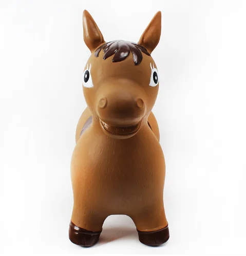 Новый дизайн Надувное животное прыгающая плюшевая Прыгающая лошадь игрушка
