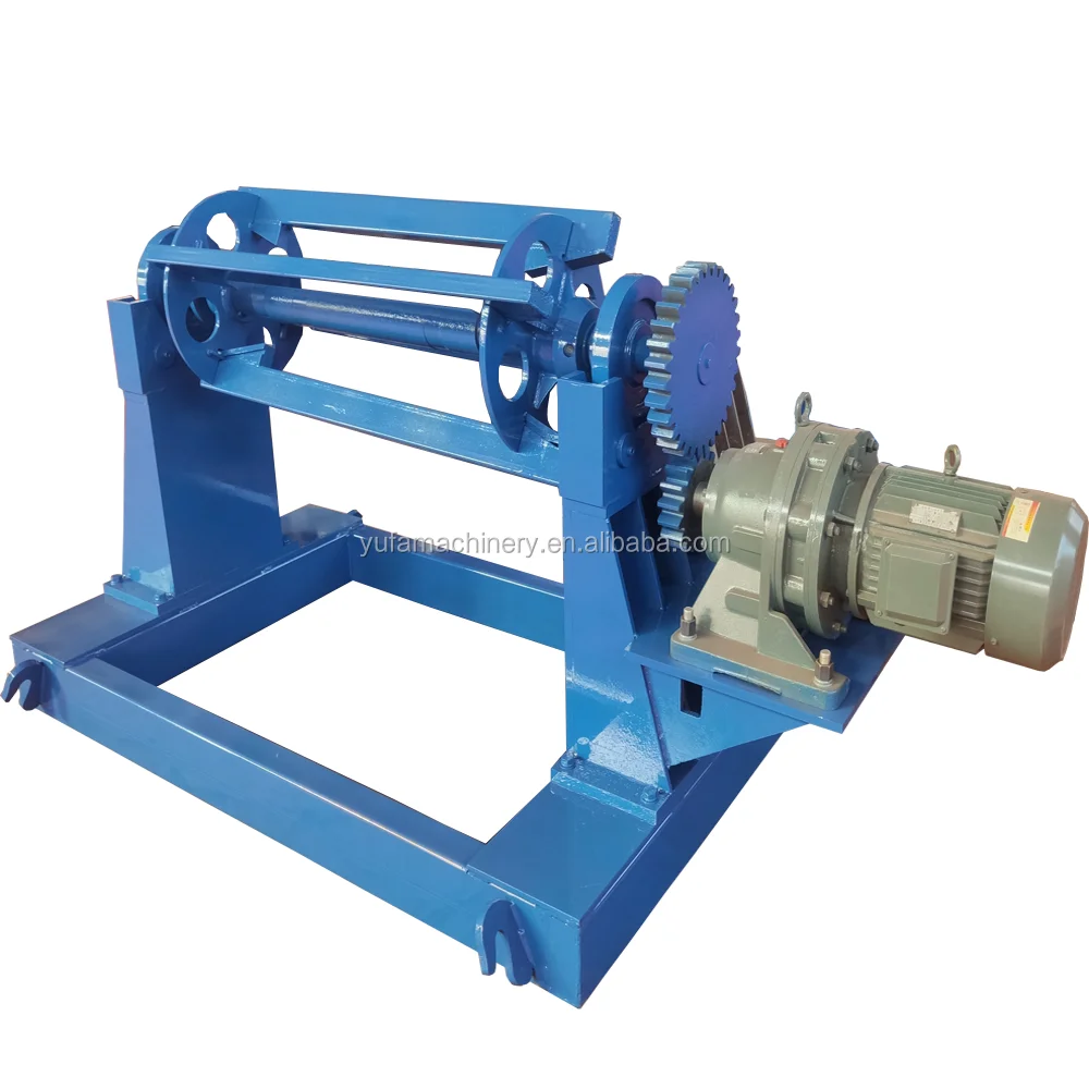 8 Tons Electric Decoiler for Max 1250 mm Steel Coils