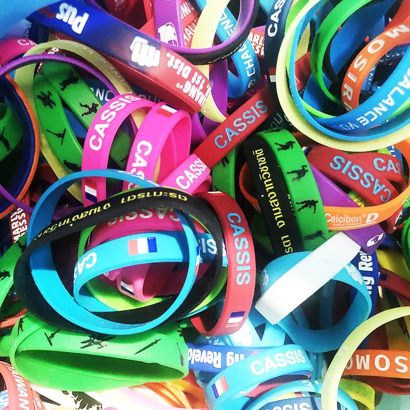 Stock Silicon Palestine Wristband Silicone Bracelets Custom Logo