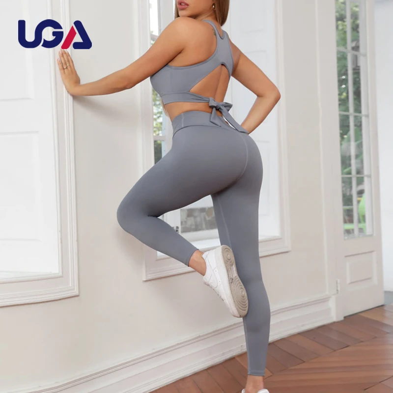 Sexy Female Sportshigh Waist Tummy Control Yoga Pants For Women