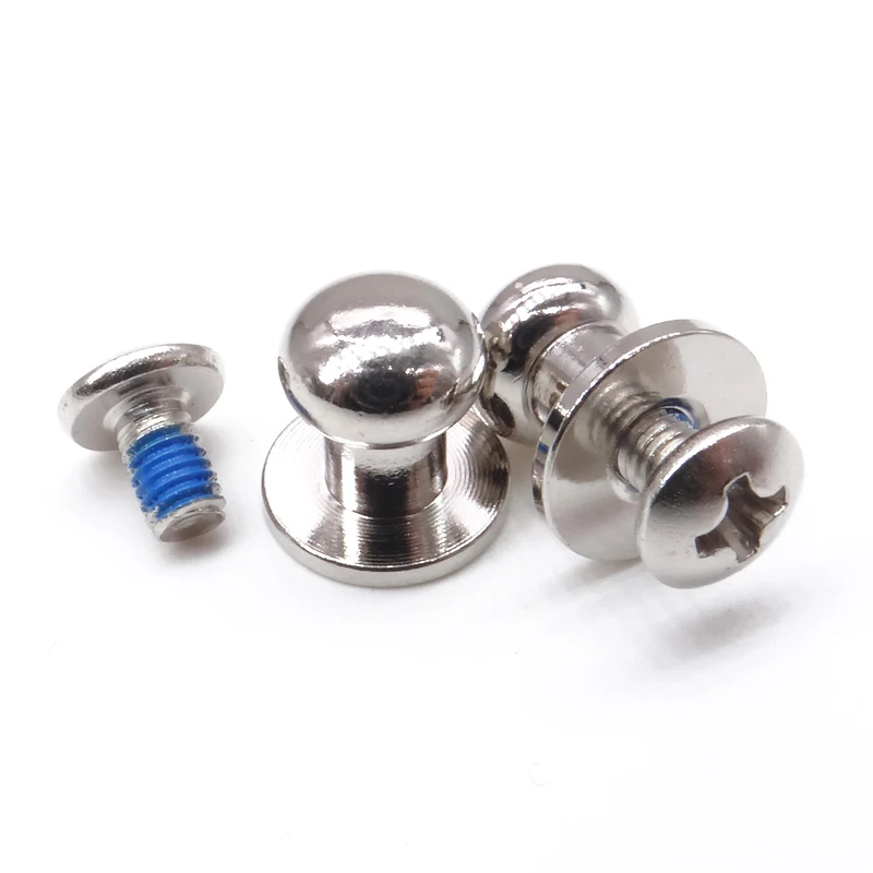 Steel Low-Profile Binding Barrels and Screws Dome Head Rivet Aluminum Blind Rivet Binder Posts
