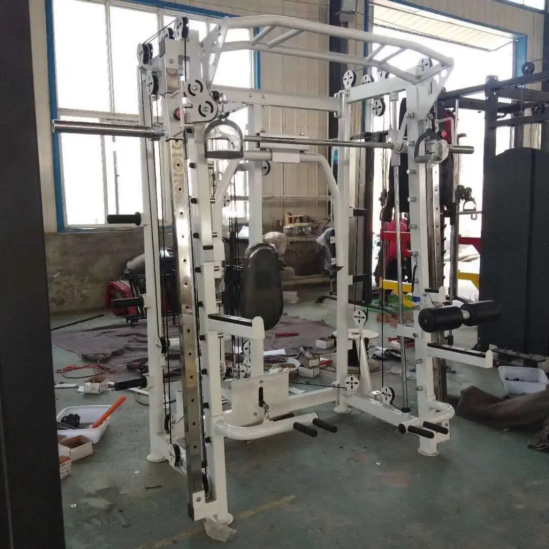 
 Индивидуальный Логотип, оборудование для тренажерного зала, тяжелоатлетика, многофункциональная машина Smith power rack  