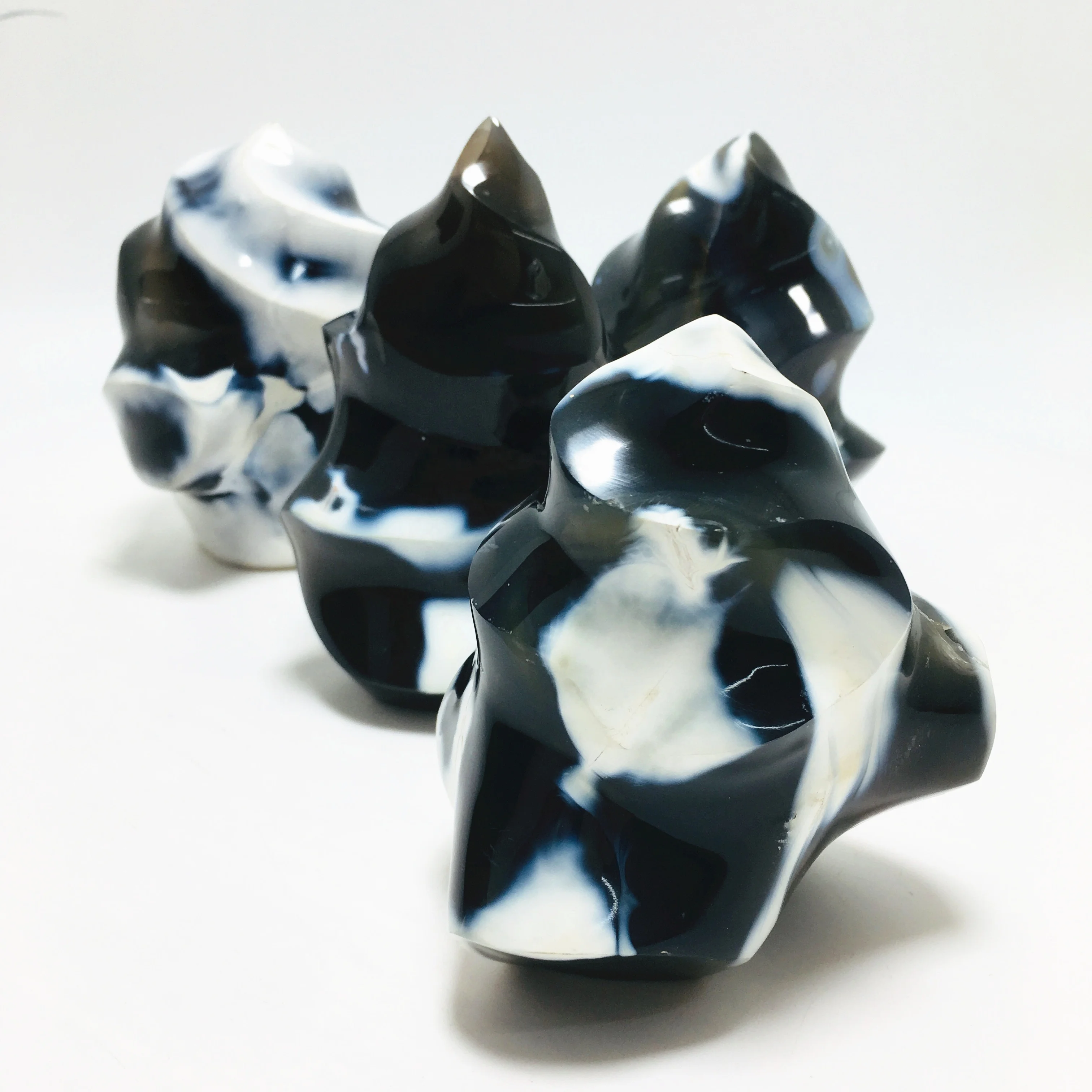 High Quality Natural Blue Orca Agate 