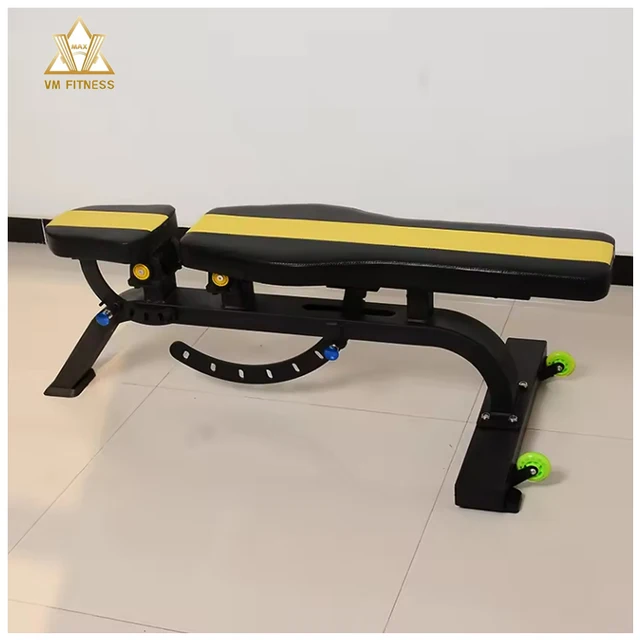 Factory bodybuilding commercial adjustable bench gym equipment utility bench gym fitness bench for gym