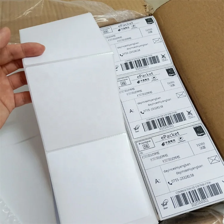 4x6 Inch Direct Thermal Shipment Labels 100x150 Compostable Thermal Shipping Label 100x150 Stickers 4x6 Thermal Labels details