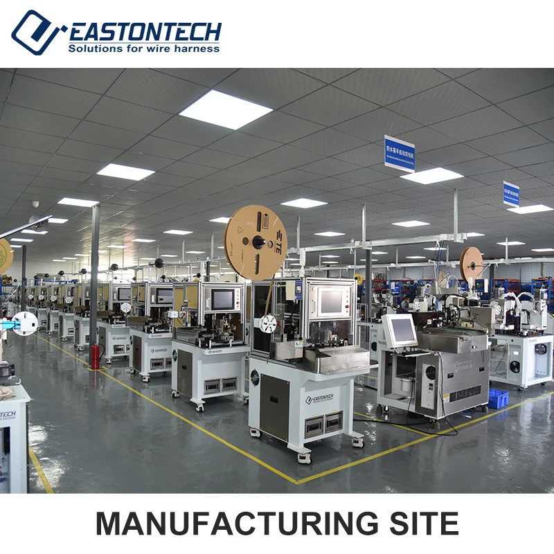EW-07B  Double Line Wire Cutting Stripping Twisting Machine Automatic Wire Twisting Machine