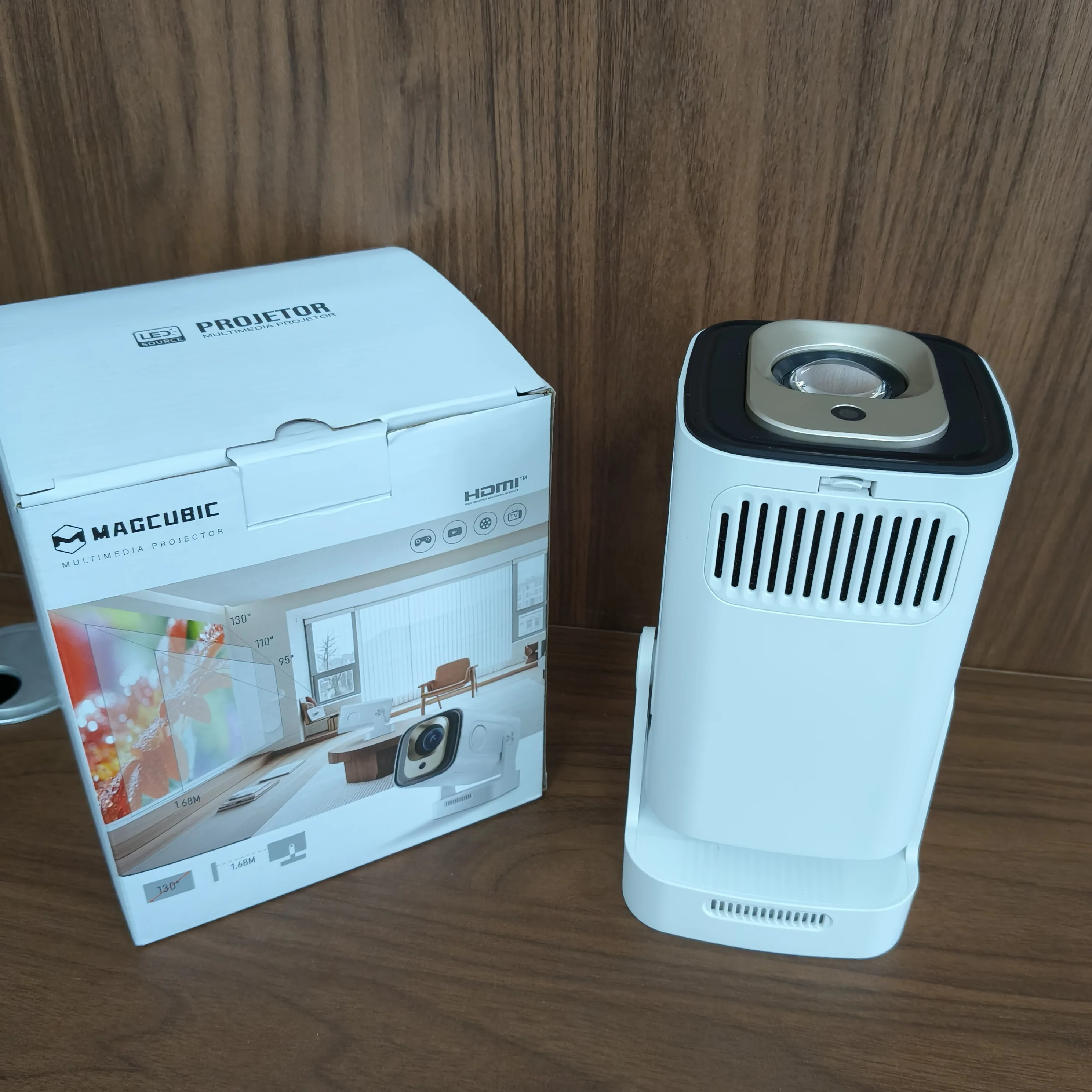 Magcubic Portable Mini HY310 Projector - 1080P & 4K Support for