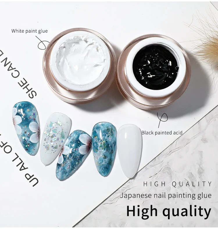 Amdmg Gold Metal Embossing Glue Nail Polish Oem Odm Soak Off Polish Uv