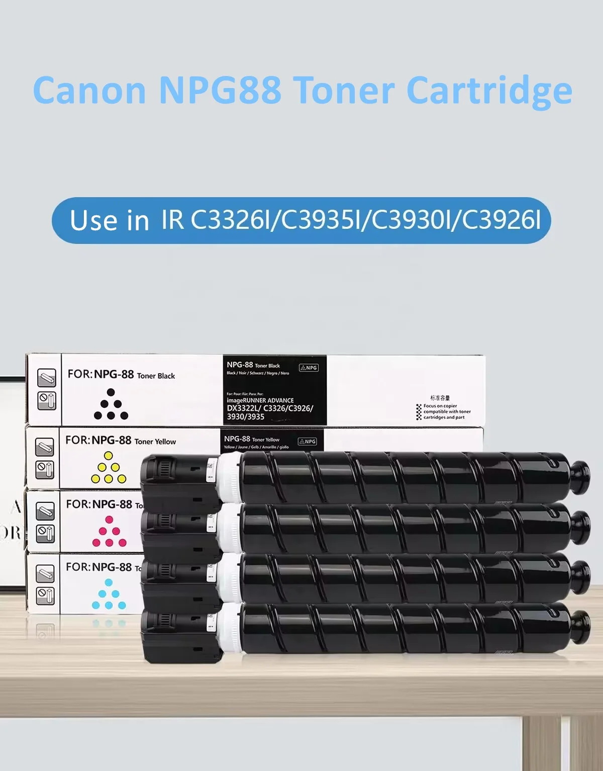 Toner Cartridge NPG88 GPR66 C-EXV64 for Canon IR C3926i C3930i
