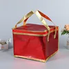 Rojo con dorado 22*22*19CM