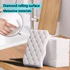 Blanco - Patrón de diamantes en forma de S, 18 piezas [En caja]