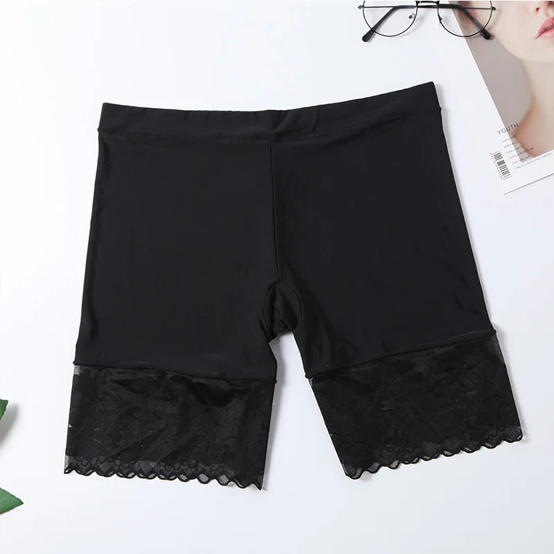 High Quality Wholesale Safety Pants Leggings Women's Shorts Wide Lace ...