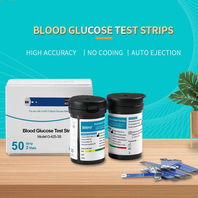 High Accuracy Blood Glucose Strips Diabetes Glucose Test Strip 10pcs