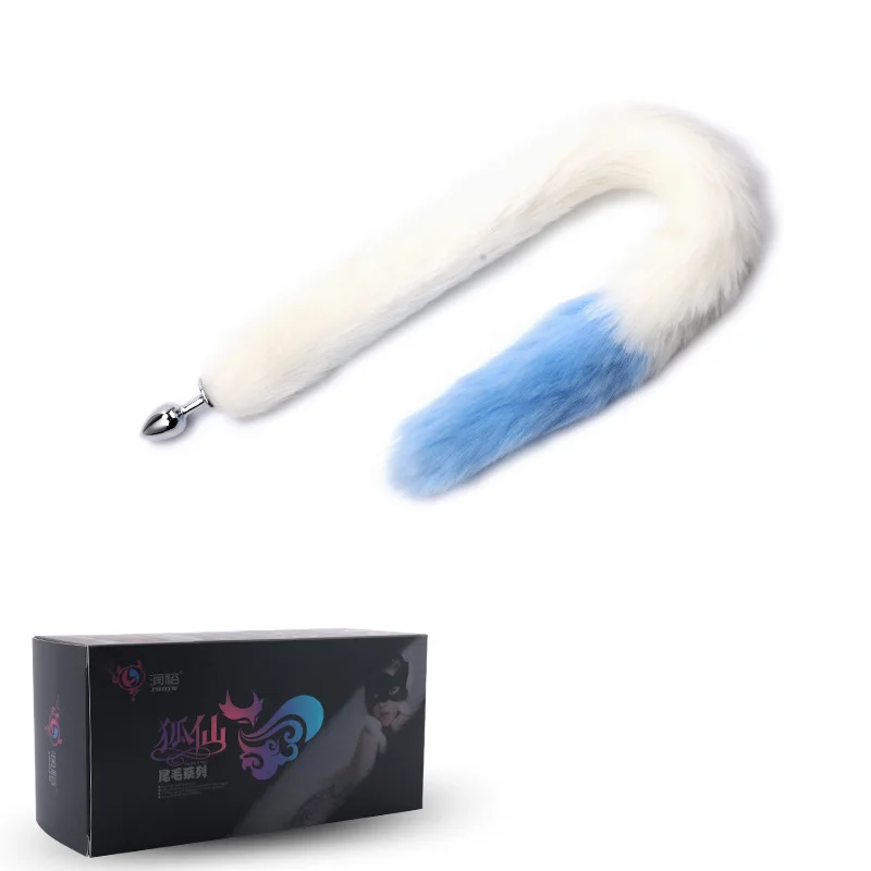 plug anal zorra FOXTAIL, plug anal cola de zorro de 35cm main image 0