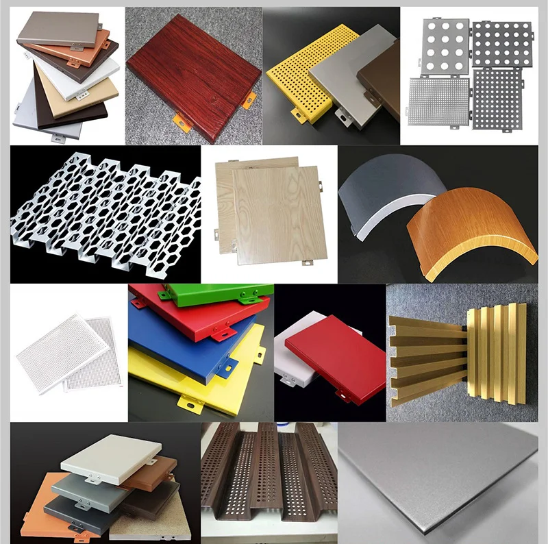 perforated panels aluminum board Stone Look Aluminum Veneer