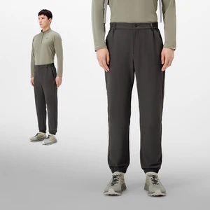 Pelliot Men's New Black Sports Pants Water-repellent Breathable Casual Outdoors Plus Size Hiking Pants