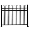 galvanized+black color powder coated