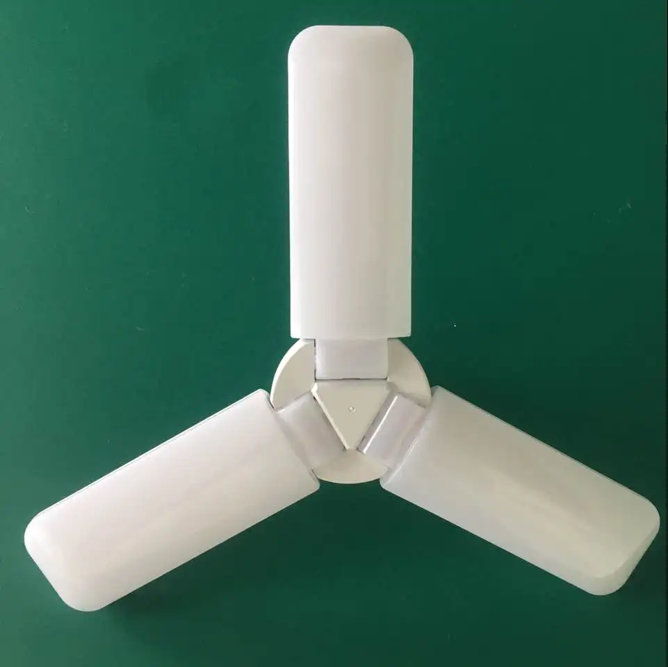 Super Bright Energy Saving 30W 38w 45W 54W Aluminum E27 Base Foldable Fan Blade LED Bulb Light