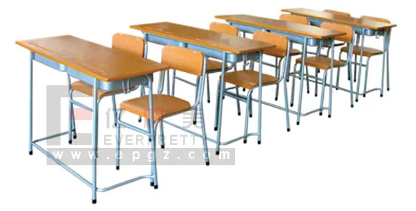 Philippines Adult Study Table Chair Standard Classroom Desk and Chair