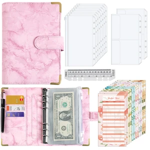 High Quality and Luxe  Customizable  with Custom Pages and Logo Best Selling Cash Envelope Budget Binder Planners Set