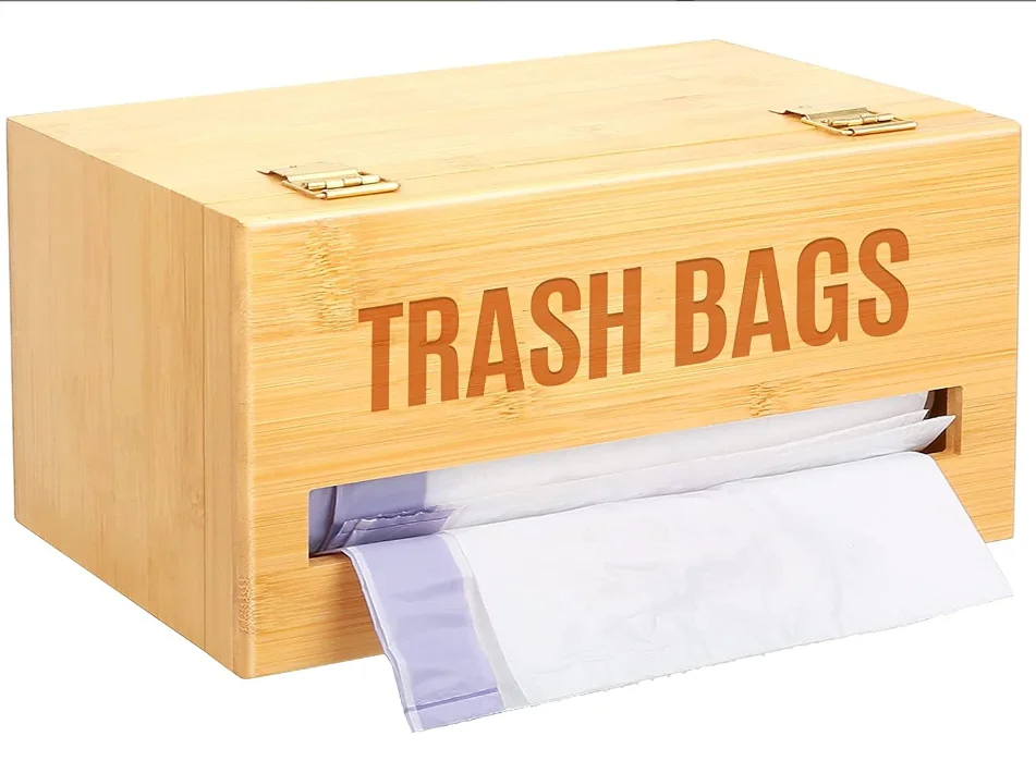 Trash Bag Dispenser Roll Holder,Garbage Bag Holder For