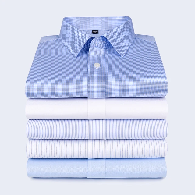 Wholesale Custom 100% Cotton Men's Shirt Work Business 52 Options Long Sleeve Shirts Non Iron Custom Tuxedo Shirts For Men