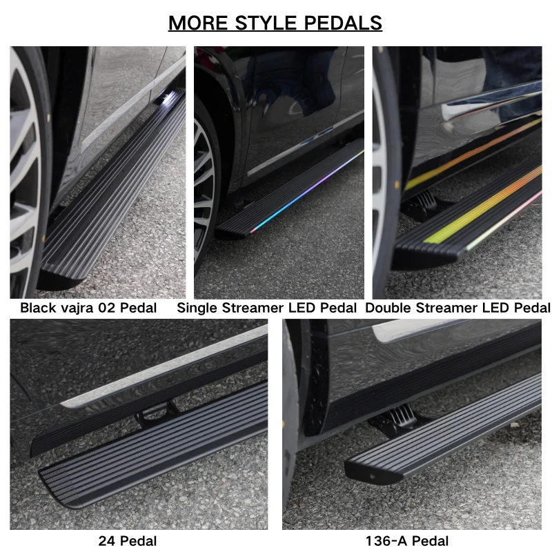 Heavy Duty Retractable Power Running Boards for Toyota Hycross