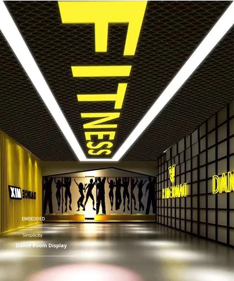 letter light customizable iron base pendant ceiling for restaurant bar 4s store supermarket-6
