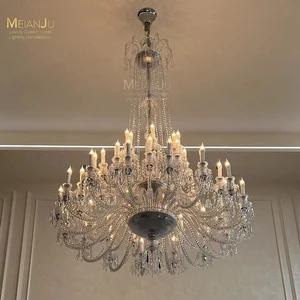 Durable Classic Classical Ceiling Chandelier Super Bright Oval Lighting Fixtures for Hotel Study Room