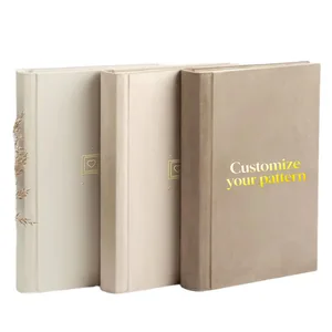 Large Capacity Wedding Family Photo Album Scrapbook with Cardboard Factory Direct Sale Elegant Paper Cover Photo Books