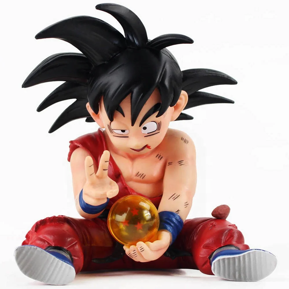 6Pcs Anime Dragon Ball Z Ação Filho Goku Vegeta Trunks Son Gohan Super  Saiyan Mini PVC Estatueta Colecionável Modelo Toy Kids Gift