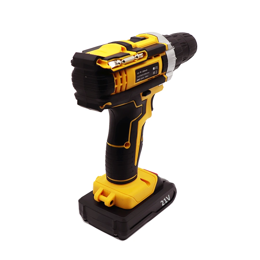 Горячая Распродажа 2022, литий-ионная батарея 21 в, беспроводная дрель